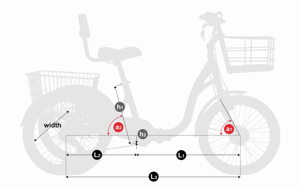 MONTY-ELECTRIC TRICYCLES ROCKET 24